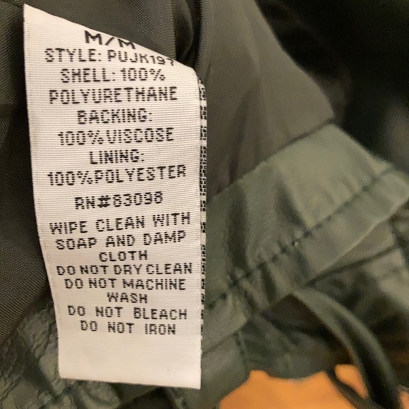 Ci Sono by Cavalini Faux Leather Moto Jacket - Picture 9 of 13